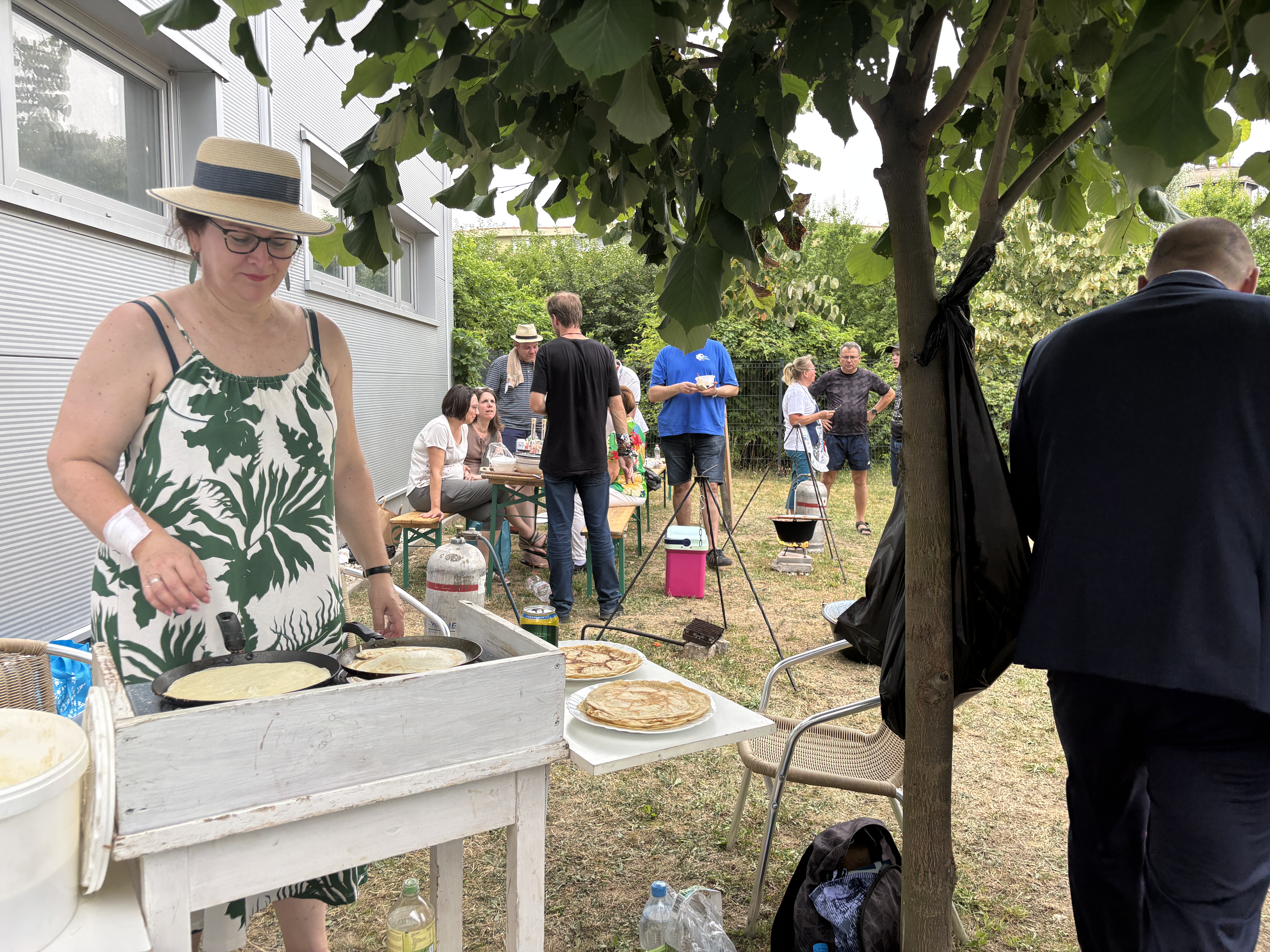 Készül a palacsinta